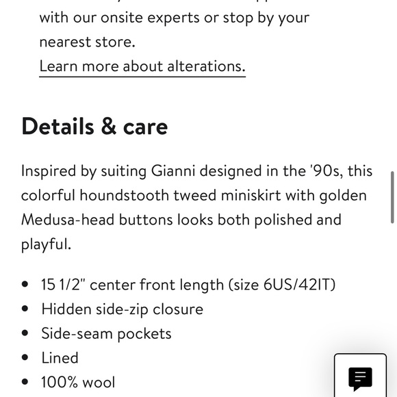 Versace skirt - Picture 4 of 6